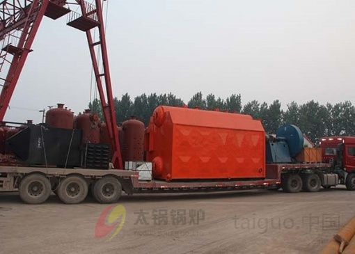 SZL双锅筒纵置式链条炉排生物质锅炉